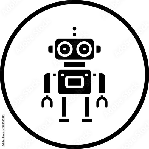 Robot Icon Style