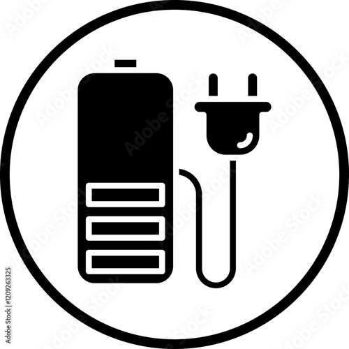 Charge Battery Icon Style