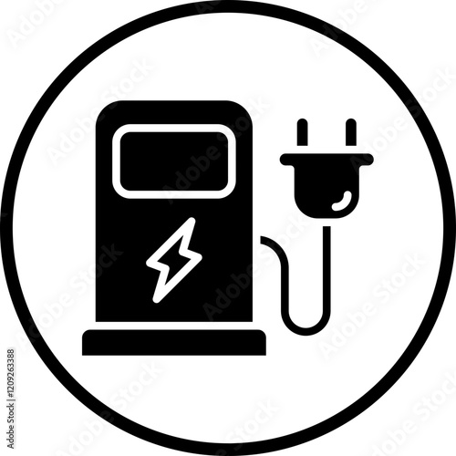 Charging Station Icon Style