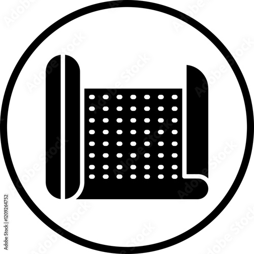 Sand Paper Icon Style