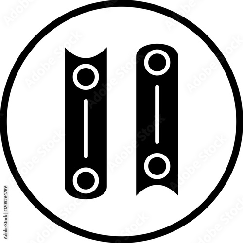 Steel Shank Icon Style