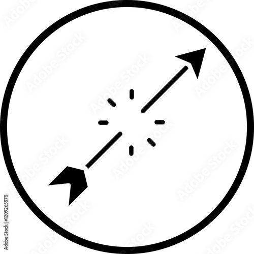 Broken Arrow Icon Style