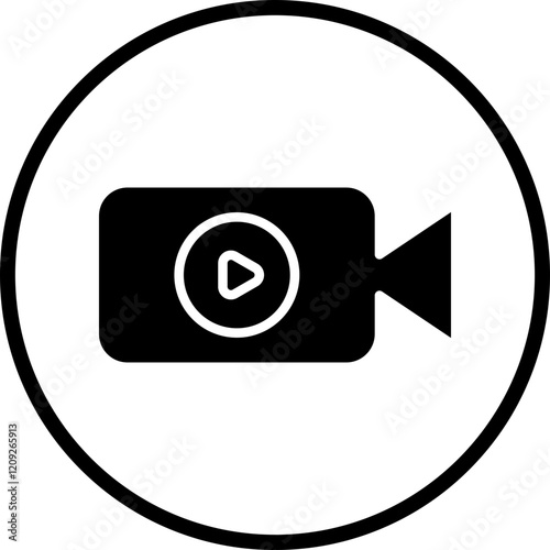 Live Broadcast Icon Style