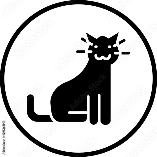 Cat Icon Style