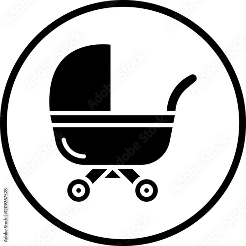 Stroller Icon Style