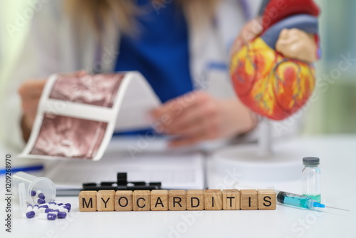 Delve into the intricacies of myocarditis by utilizing various visual aids along with comprehensive medical insights photo