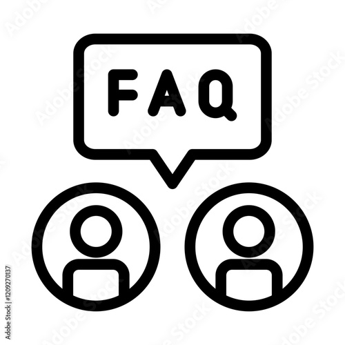 chat faq costumer service outline style