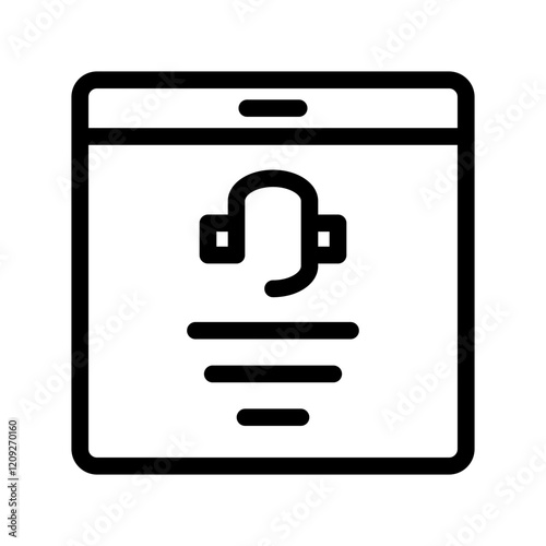 website costumer service outline style