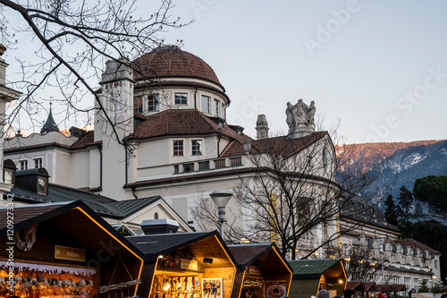 Christmas markets in Merano. City of Christmas magic	