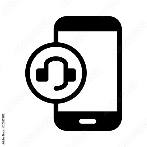 smartphone costumer service solid style