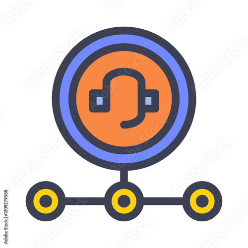 costumer service tracking filled style