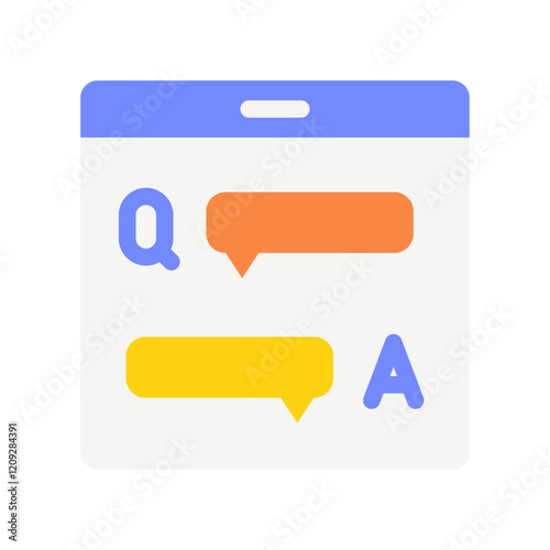 website chat costumer service flat style