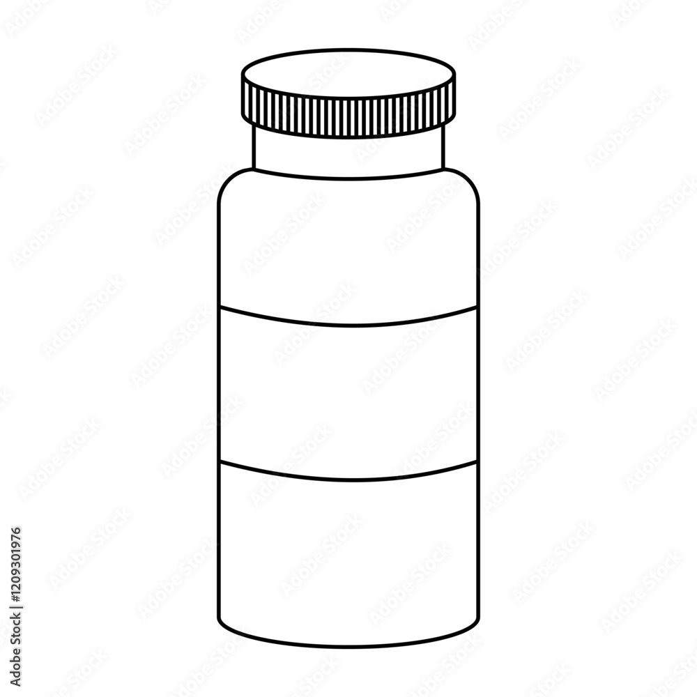 Black and White Medicine Bottle Icon, medicine bottle pill pharmacy Black and White Medicine Bottle Icon, medicine bottle pill pharmacy