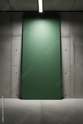 Wallpaper Mural Minimal Industrial Green Canvas Torontodigital.ca