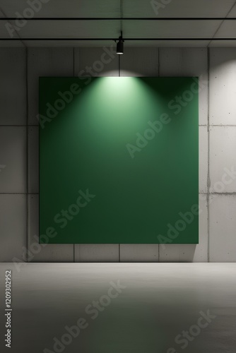 Wallpaper Mural Minimal Industrial Green Canvas Torontodigital.ca