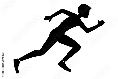 Running Silhouette Icon