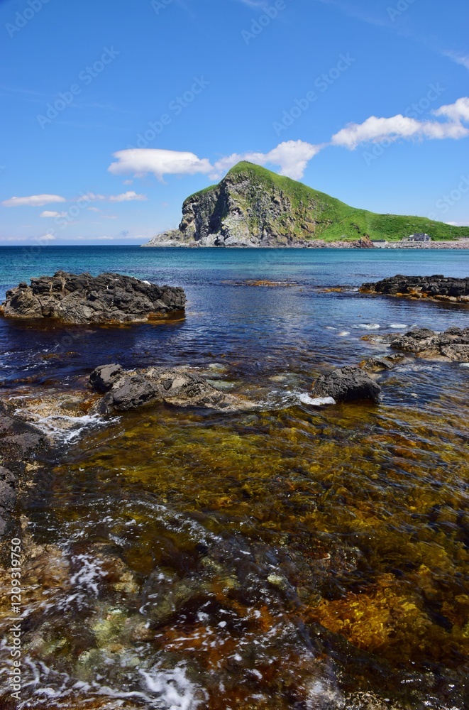 Fototapeta premium 利尻島 初夏の風景