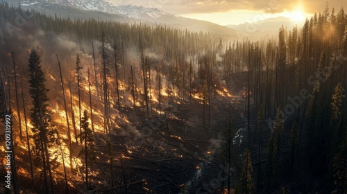 How Logging and Fires Are Accelerating Climate Change