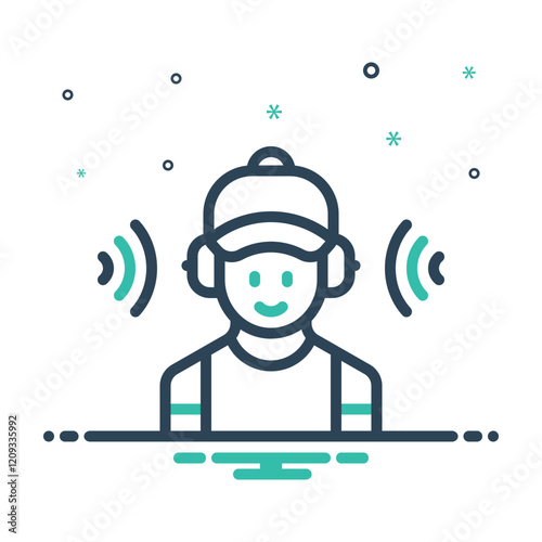 Mix icon for listener