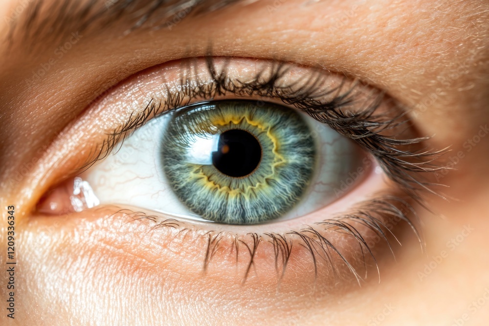 Fototapeta premium Close-up of blue eye