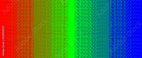 Pixel art style Gradient - RGB colours - Vintage retro video game background