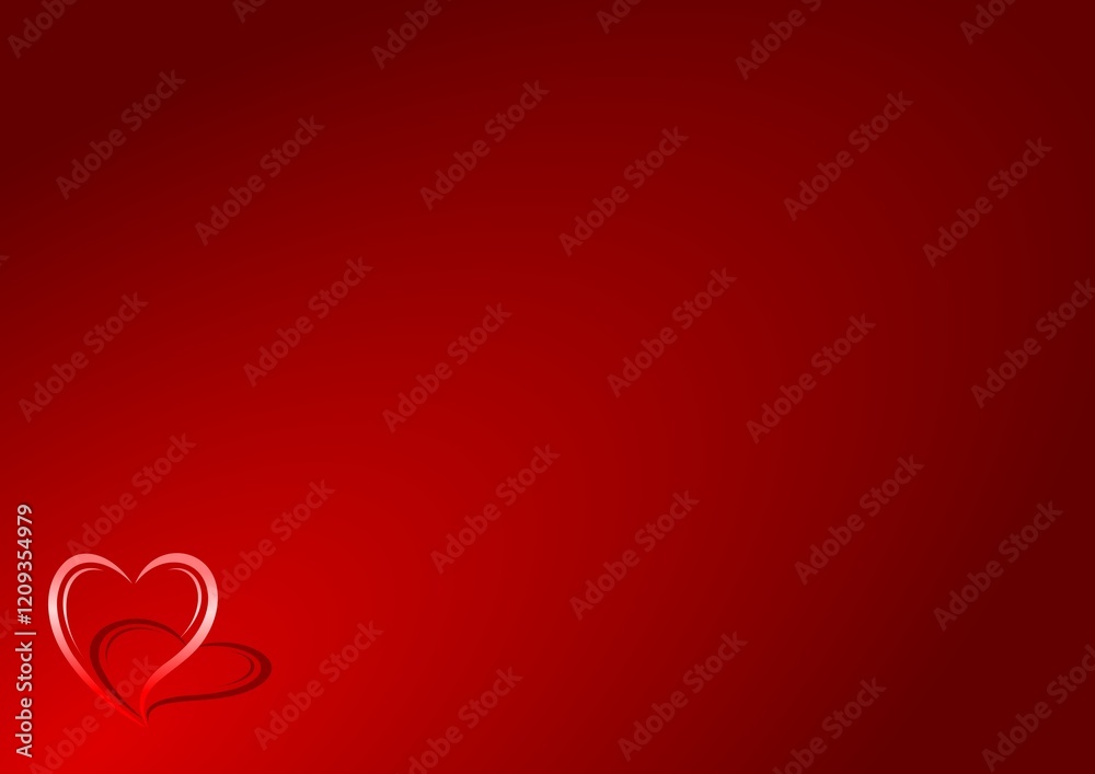 Happy Valentines Day Card, Sweethearts conceptual background, red colors Happy Valentines Day Card, Sweethearts conceptual background, red colors