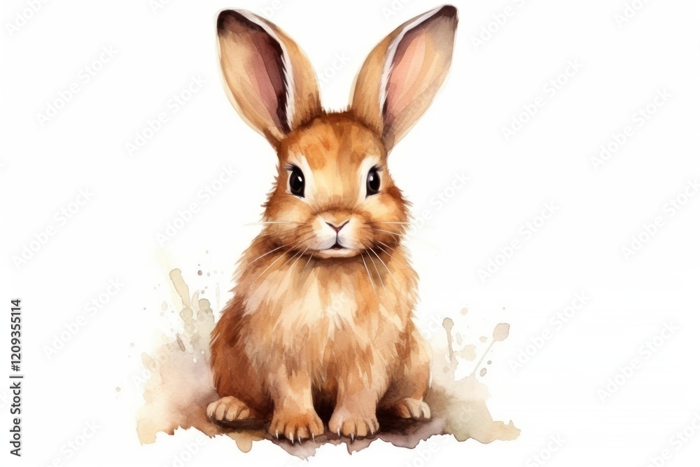 Fototapeta premium Cute rabbit rodent animal mammal