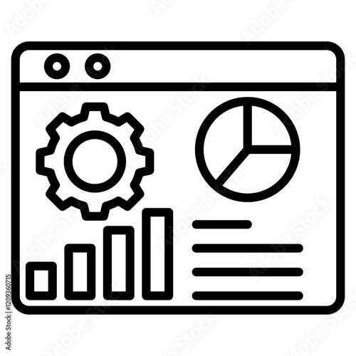 dashboard single icon