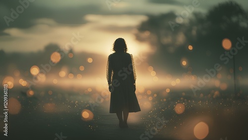 Wallpaper Mural Fading Memories: A Cinematic Ode to Nostalgia Torontodigital.ca