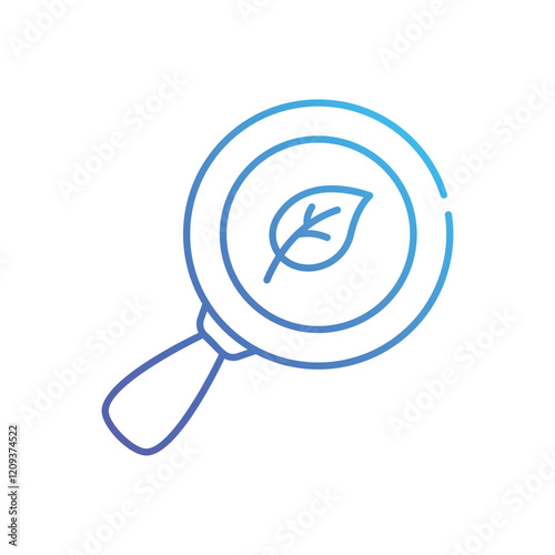 Magnifing vector icon