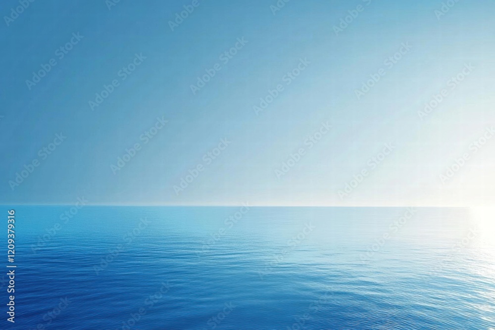 Tranquil Ocean Horizon: A Serene Escape Tranquil Ocean Horizon: A Serene Escape