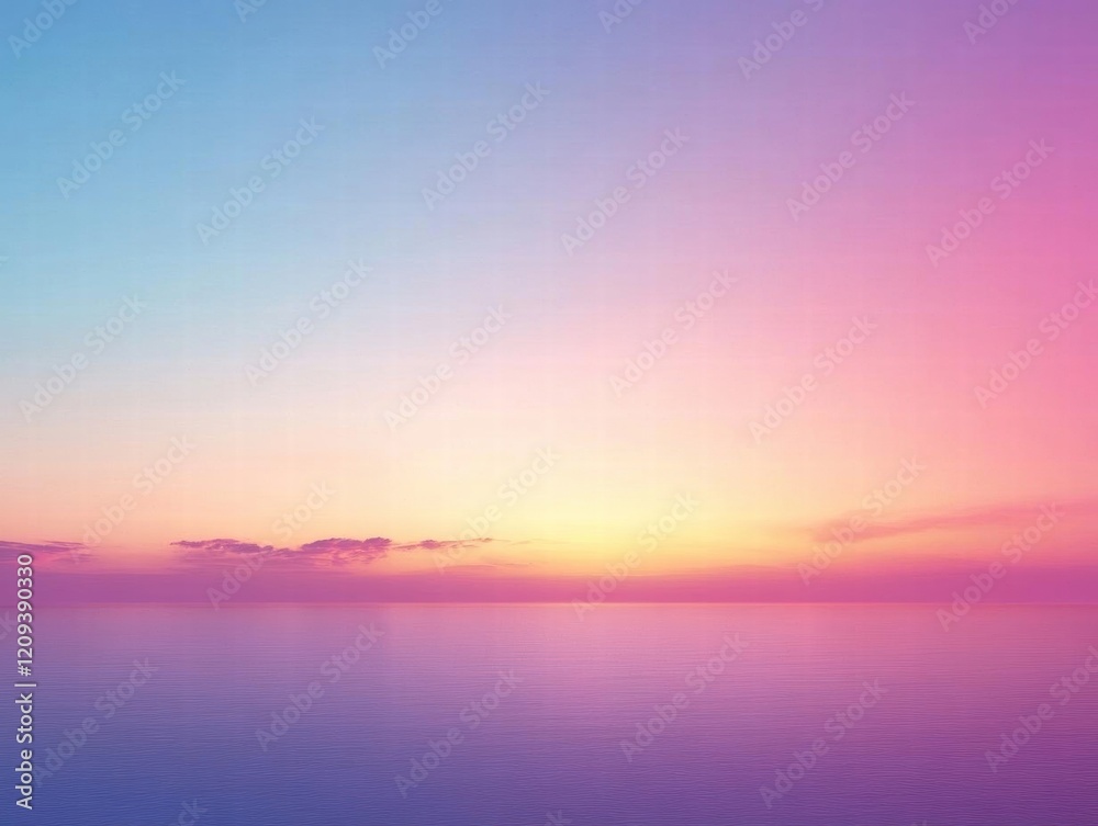 Serene Sunset Over the Ocean: A Symphony of Colors Serene Sunset Over the Ocean: A Symphony of Colors