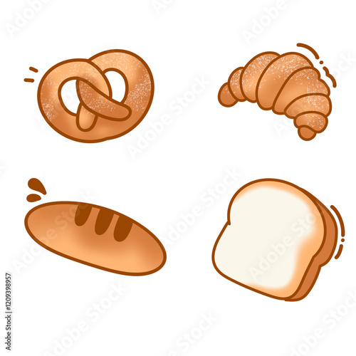 Cute breads