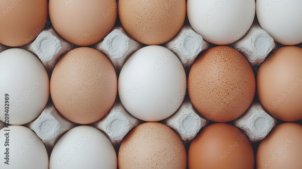Close-up of an empty egg carton placed on a rustic wooden table with natural lighting.
Close-up of an empty egg carton placed on a rustic wooden table with natural lighting.
