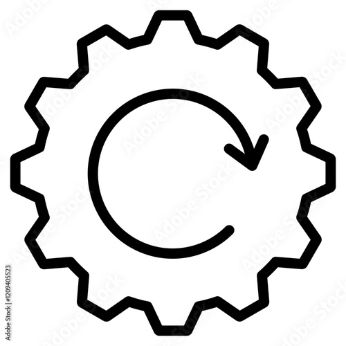 Restoring outline icon