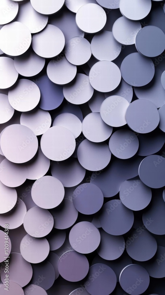 Abstract Purple Circle Pattern