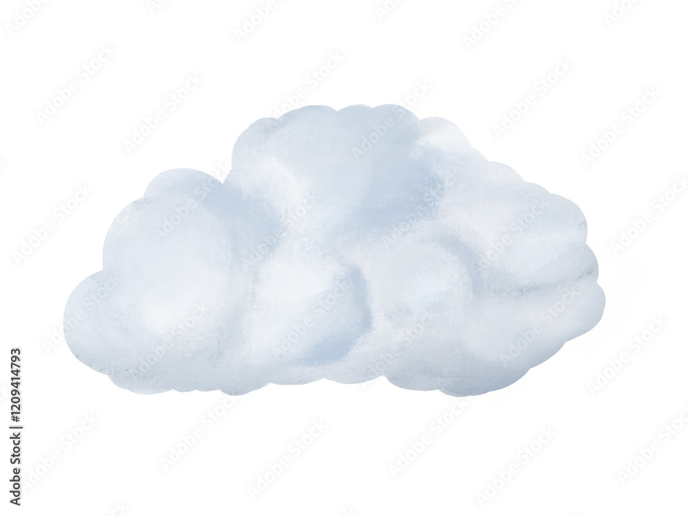 watercolor cloud isolate on transparency background watercolor cloud isolate on transparency background