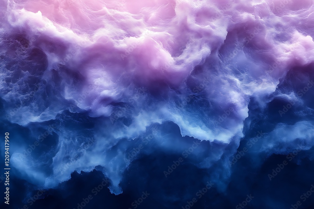 Abstract purple and blue cloud swirls. Abstract purple and blue cloud swirls.