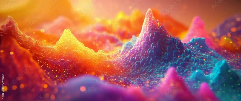 Light and shadow intertwined abstract dreamy mountains fluid background visual design Light and shadow intertwined abstract dreamy mountains fluid background visual design