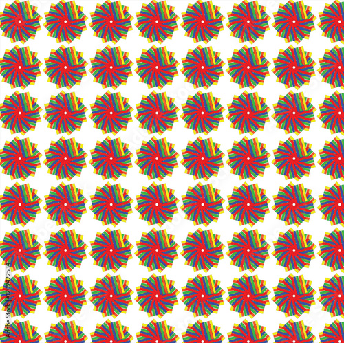 seamles flower  pattern photo