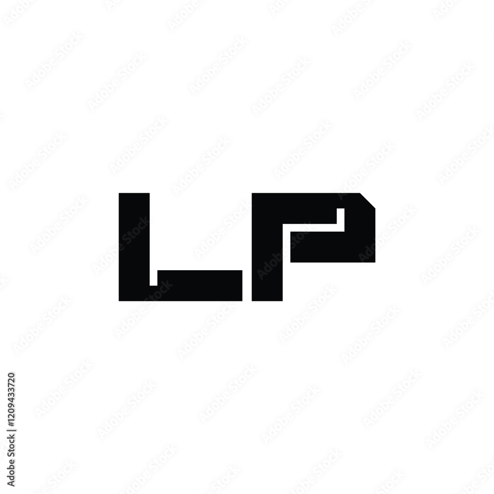 LP monogram logo design letter text name symbol monochrome logotype alphabet character simple logo LP monogram logo design letter text name symbol monochrome logotype alphabet character simple logo