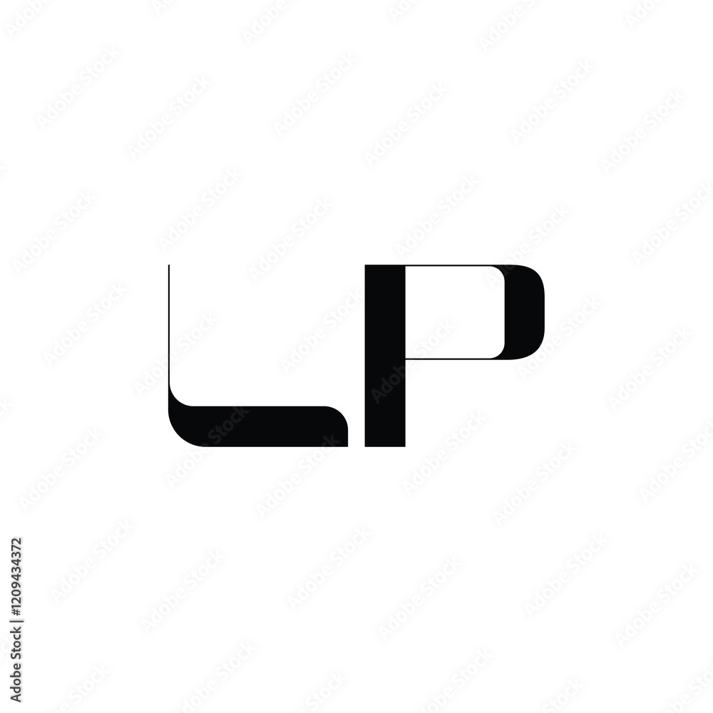 LP monogram logo design letter text name symbol monochrome logotype alphabet character simple logo LP monogram logo design letter text name symbol monochrome logotype alphabet character simple logo