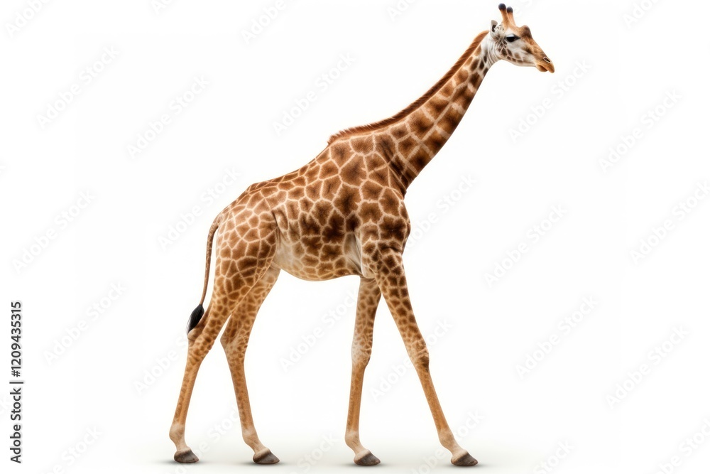 Fototapeta premium Giraffe wildlife animal mammal