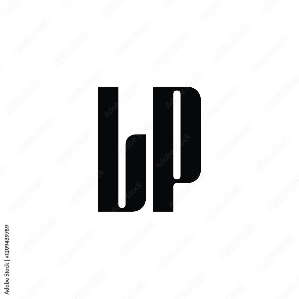 LP monogram logo design letter text name symbol monochrome logotype alphabet character simple logo LP monogram logo design letter text name symbol monochrome logotype alphabet character simple logo