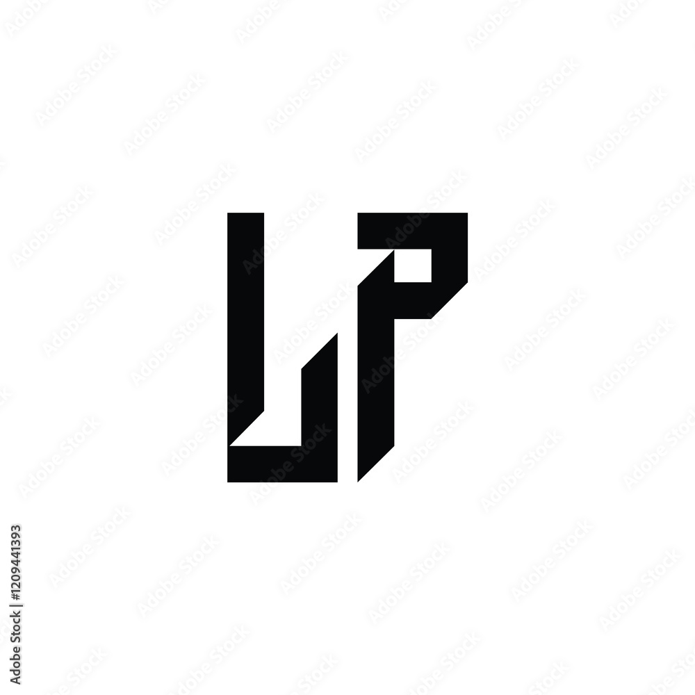 LP monogram logo design letter text name symbol monochrome logotype alphabet character simple logo LP monogram logo design letter text name symbol monochrome logotype alphabet character simple logo