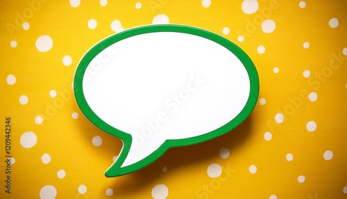 background with speech bubble