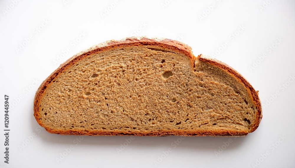slice of bread on a plate