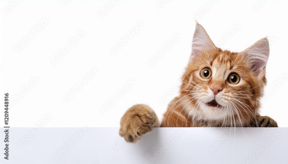 red cat with a background red cat with a background