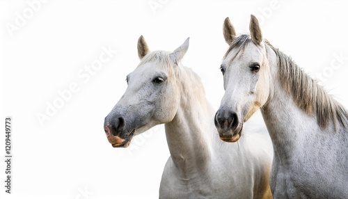 horse isolated on white background