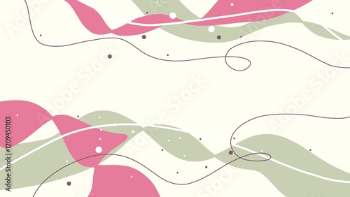 Creative abstract background with space for text. Template for powerpoint, ppt, celebration, branding, banner, flyer, cover, business card, poster, sales, wall art, promotion, magazine and print.